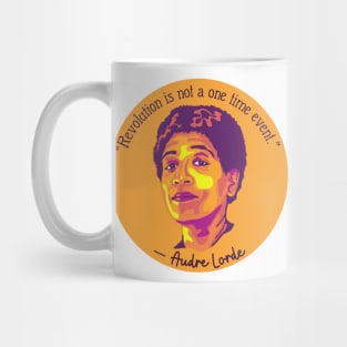 Audre Lorde Portrait and Quote Mug